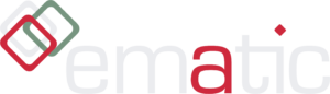 ematic logo lysegrå